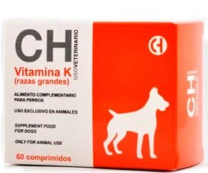 Vitamin K, фитоменадион, за кучета, 60 таблетки