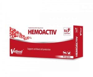 Vetfood, Hemoactiv, при дефицит на желязо, 60 капсули