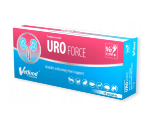 Vetfood, Uro force, при бъбречни проблеми, 60 капсули