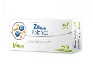 Vetfood, ZnBioton, цинк и биотин, 60 капсули