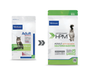 Virbac Adult Neutered, със сьомга