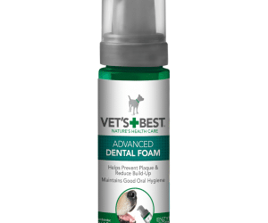 Vets Best, Advanced Dental Foam, дентална пяна с ензими, здравец, мента и карамфил, 150мл