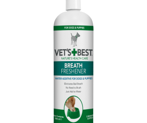 Vets Best, Breath Freshener, вода за уста за куче, с мента и карамфил, 500мл