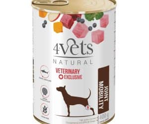 4Vets Natural Joint Mobility, Храна за кучета, За здрави стави, 400гр