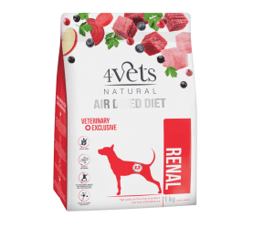 4Vets Natural Renal, Храна за кучета, При бъбречни проблеми, 1 кг