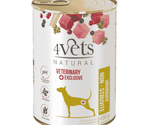 4Vets Natural Urinary, Храна за кучета, При проблеми с уринарния тракт, 400 г