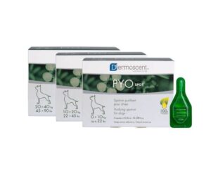 Dermoscent Pyospot, срещу пиодермия и дерматит, 1 оп. от 4 пипети