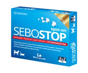 Sebostop Spot-on, пипети против себорея със фитосфингозин, 5 x 2ml