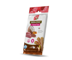 ND Quinoa Skin and Coat Mini- лакомство за куче с елен, 60 гр
