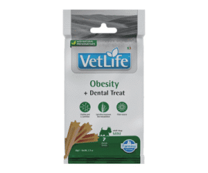 Vet Life Obesity Mini- лакомство за куче, 60 гр