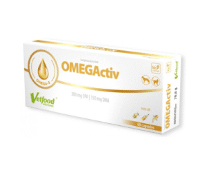 Vetfood OMEGActiv- омега 3 за кучета и котки, 60 капсули