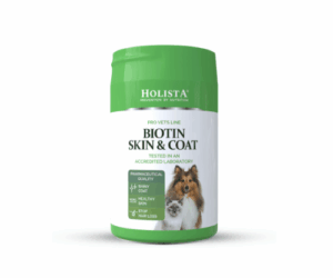 Holista Biotin Skin & Coat- биотин, за здрава кожа и козина, при кучета и котки, 200 g