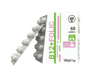 Vetapro B12 + Folic 60 таблетки за кучета и котки